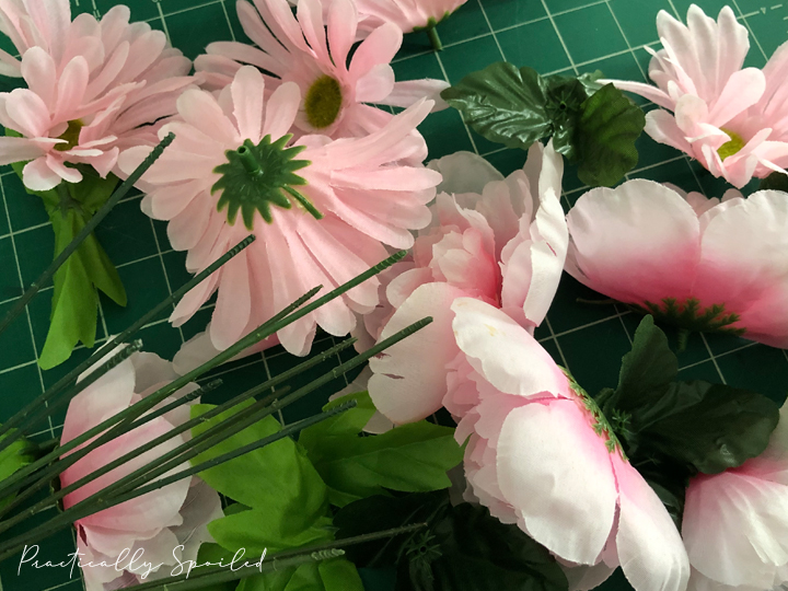 DIY: Floral Number or Letter Tutorial