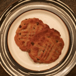 20 Minute, 4 Ingredient, Flourless Peanut Butter Chocolate Chip Cookies - practicallyspoiled.com #glutenfree
